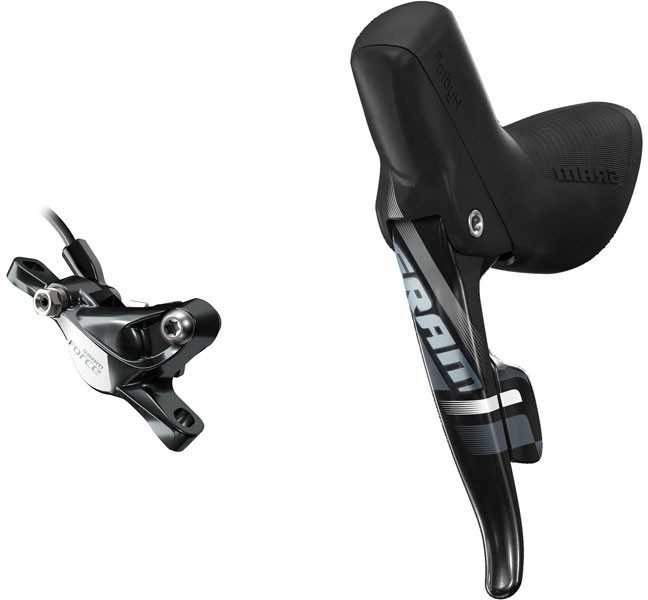 Skivbroms Med Broms-/växelreglage SRAM Force 22 Fram Svart