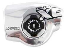 Täcklock SRAM X0 Trigger Växelreglage Höger 10 Växlar Silver