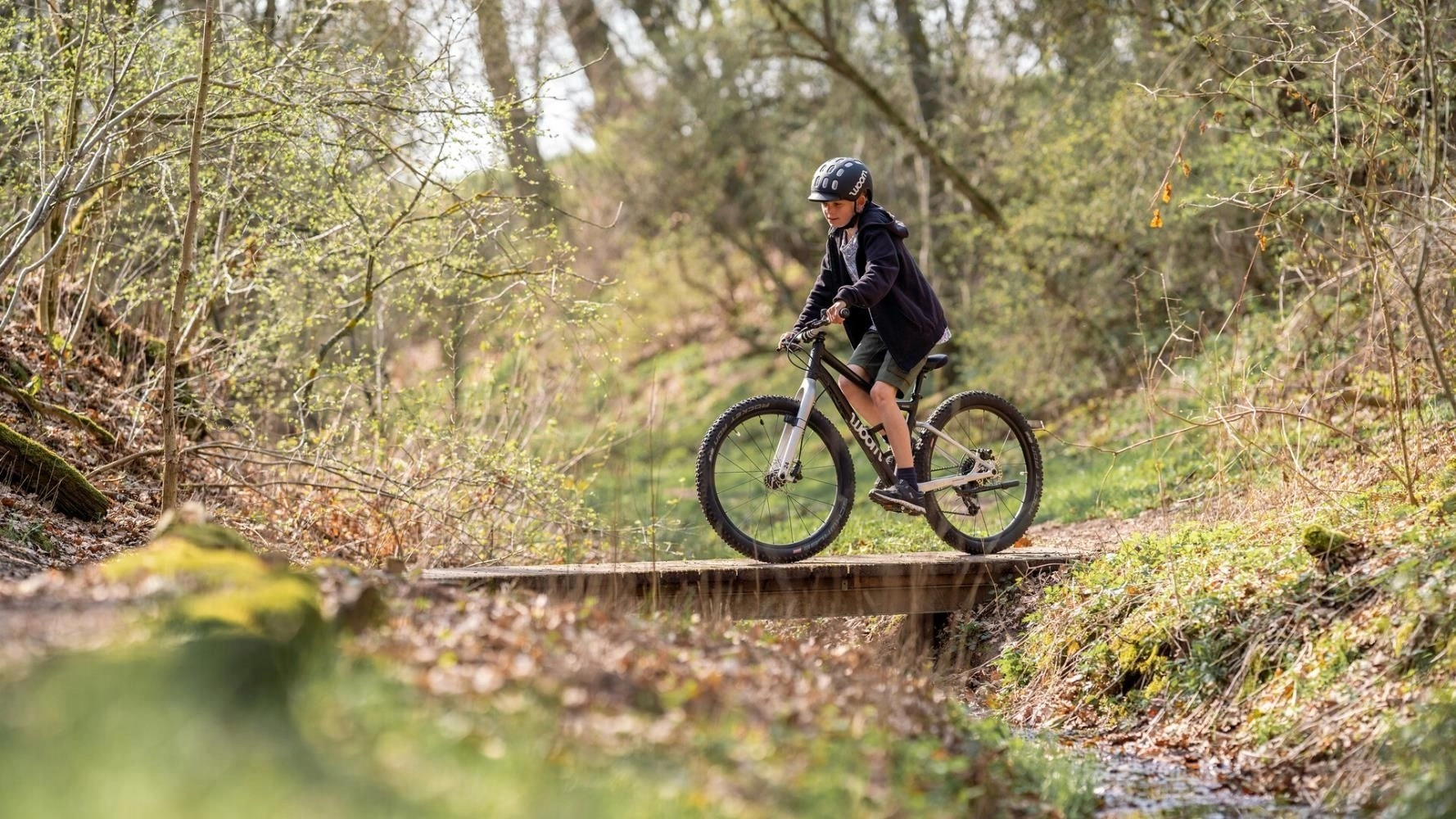 Barncykel Woom OFF 6 Svart 26" - Bild 3