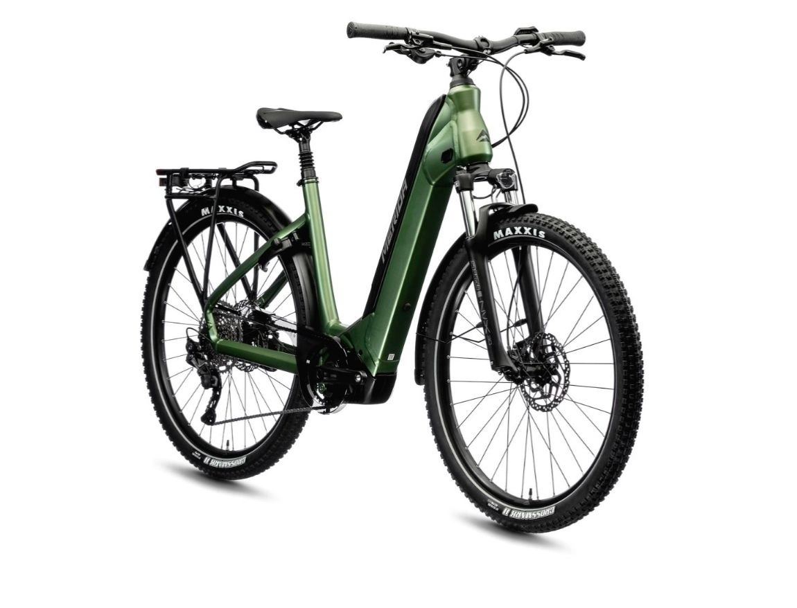 Elcykel Merida ESPRESSO CC 400 EQ Grön/svart - Bild 2