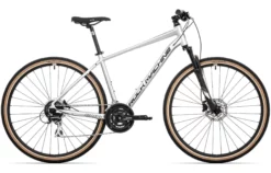 Hybridcykel Rock Machine Crossride 300 Silver/svart/grå