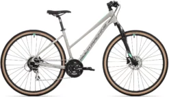 Hybridcykel Rock Machine Crossride 300 Dam Grå/grön
