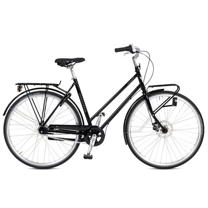 Damcykel Skeppshult Populär 7-Växlar Svart