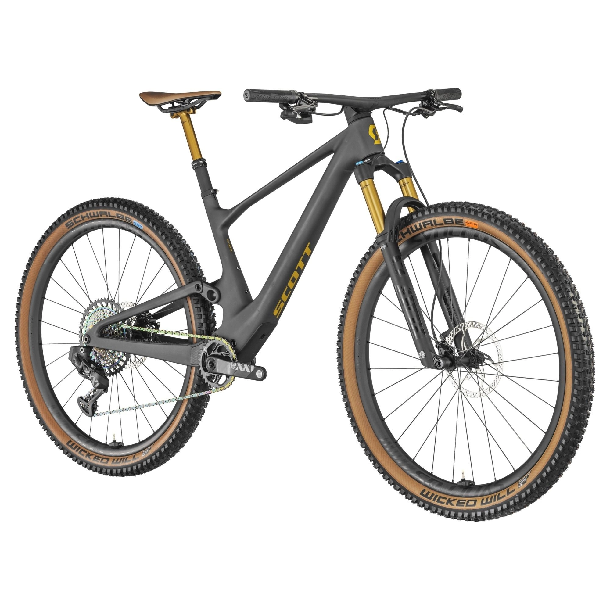 MTB Scott Spark 900 Ultimate EVO AXS Svart - 2022 - Bild 2
