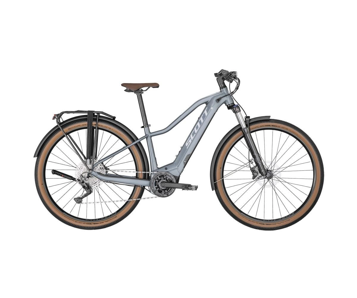 Elcykel Scott Axis ERIDE 20 Dam Grå