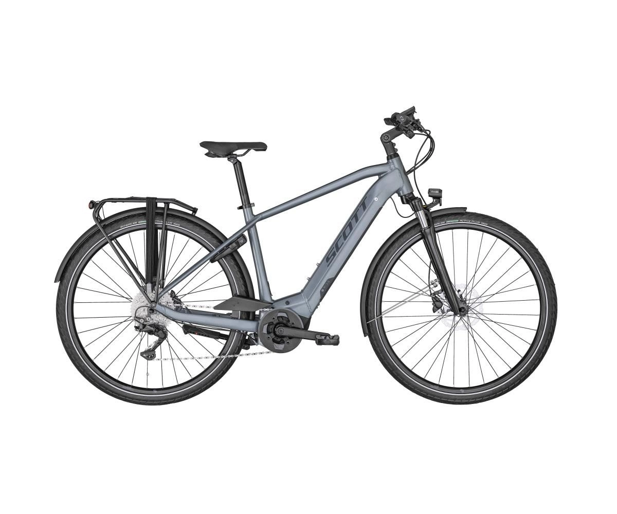 Elcykel Scott Sub Tour ERIDE 10 Herr Grå