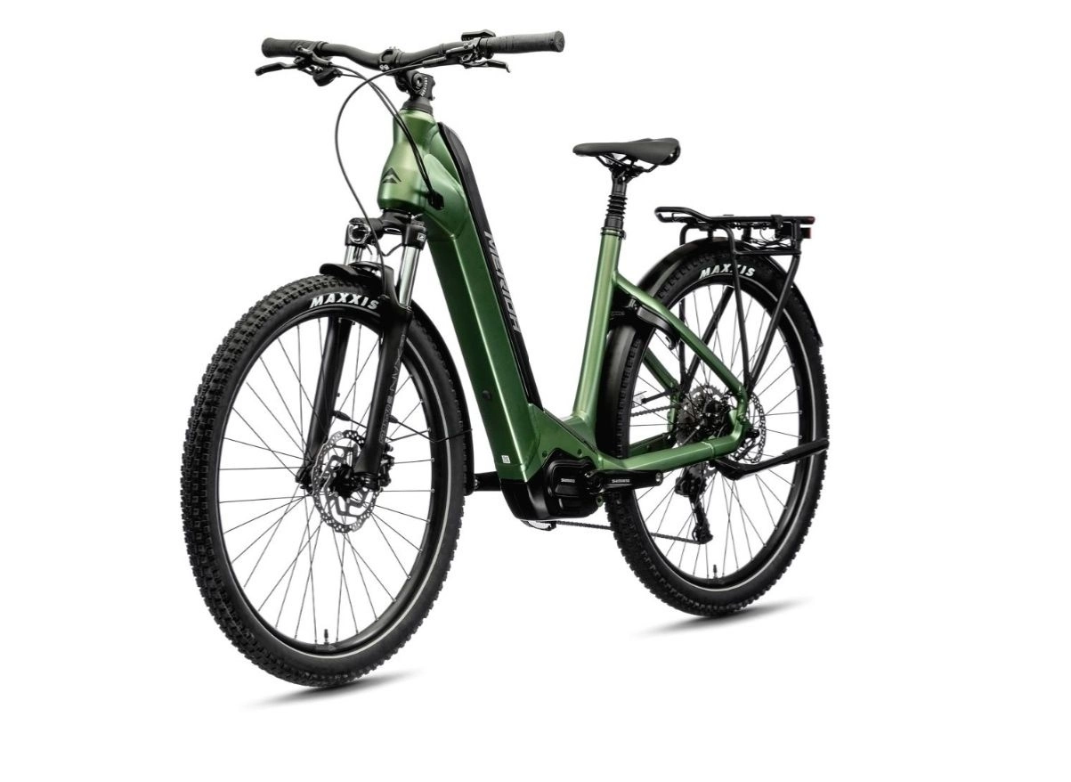 Elcykel Merida ESPRESSO CC 400 EQ Grön/svart - Bild 3