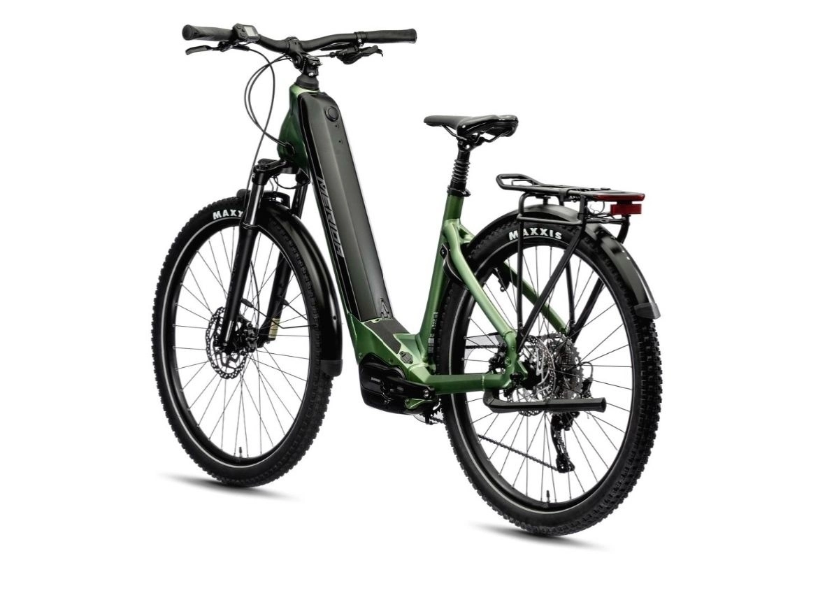 Elcykel Merida ESPRESSO CC 400 EQ Grön/svart - Bild 4