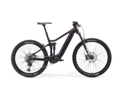 El MTB Merida Eone-Forty 700 Mörklila/svart