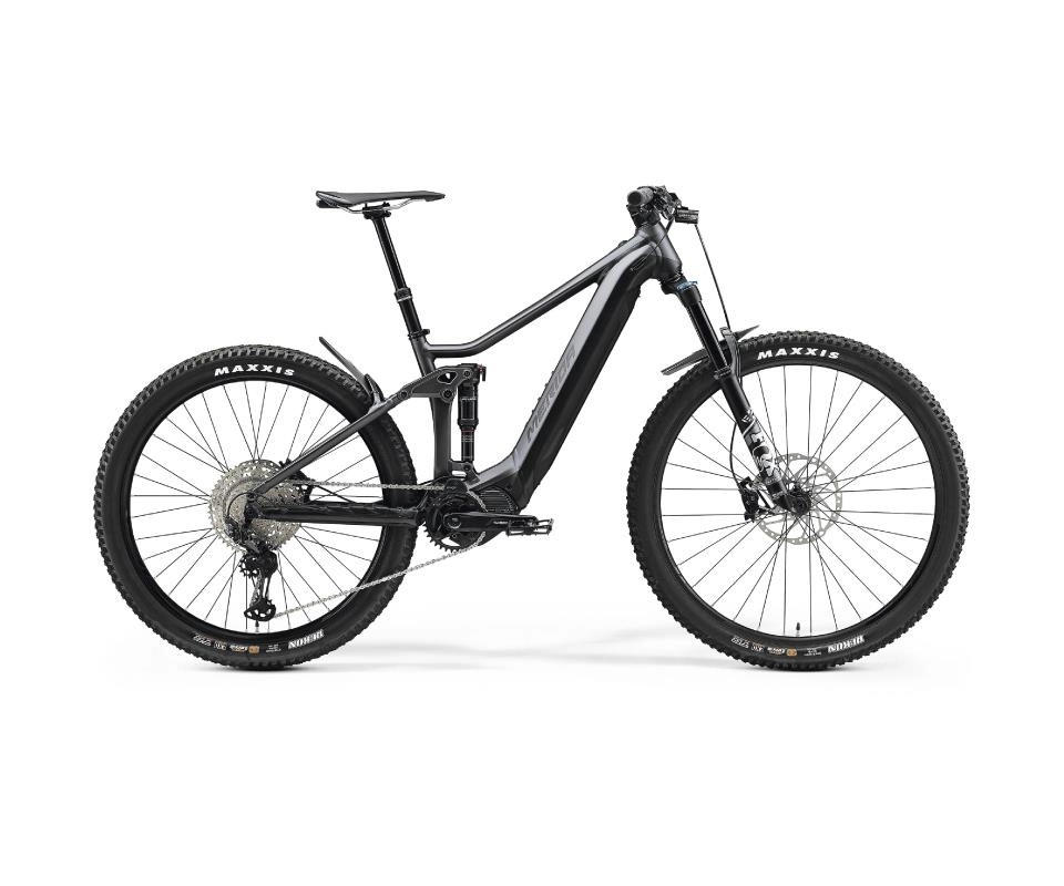 El MTB Merida Eone-Forty 700 Silver/svart