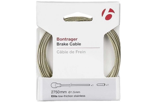 Bromsvajer Bontrager Elite Brake Road Rostfri 1.5 X 2750 Mm - Bild 2