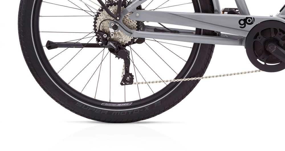 Elcykel Cruiser Electra Townie Path Go! 10D Herr Grå - Bild 6