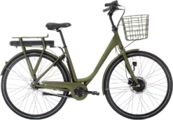 Elcykel Green Winther Superbe 1 Dam 7-växlad Grön