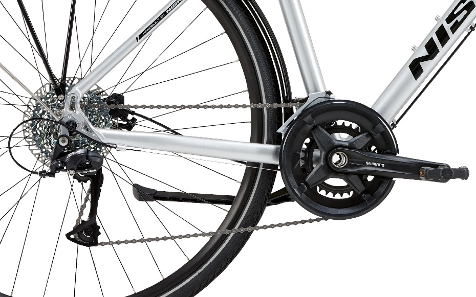 Hybridcykel Nishiki City 501 Herr Silver - Bild 2