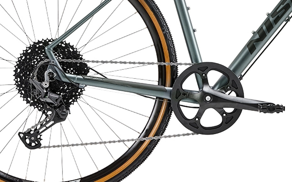 Gravelbike Nishiki Rush Grå - Bild 2