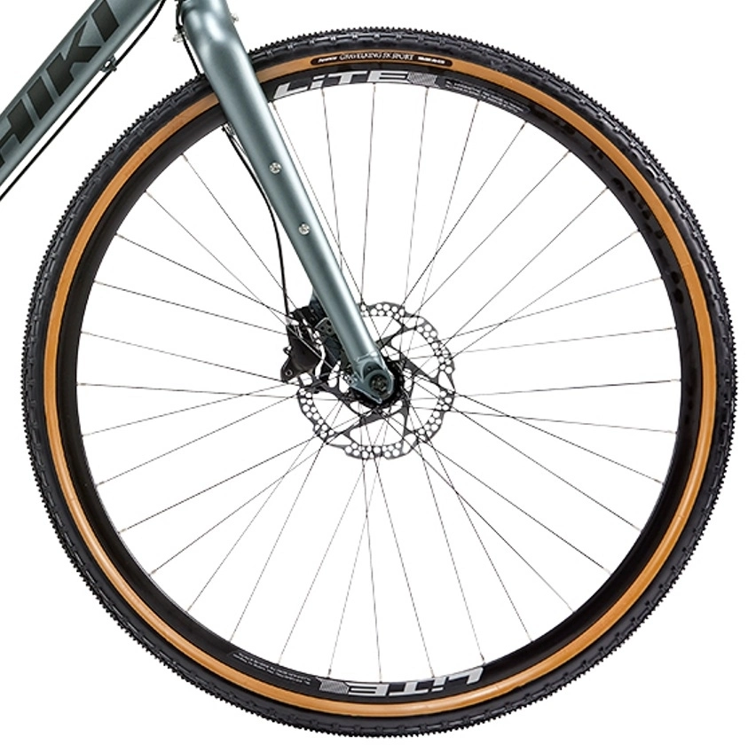 Gravelbike Nishiki Rush Grå - Bild 3