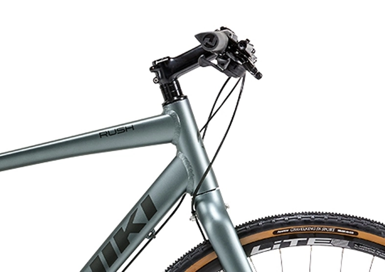 Gravelbike Nishiki Rush Grå - Bild 5