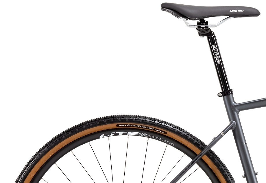 Gravelbike Nishiki X-One Grå/blå - Bild 4