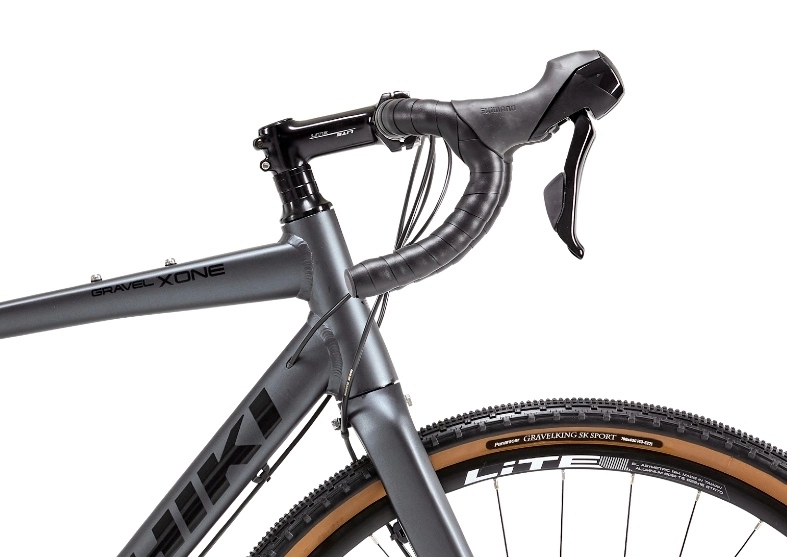 Gravelbike Nishiki X-One Grå/blå - Bild 5