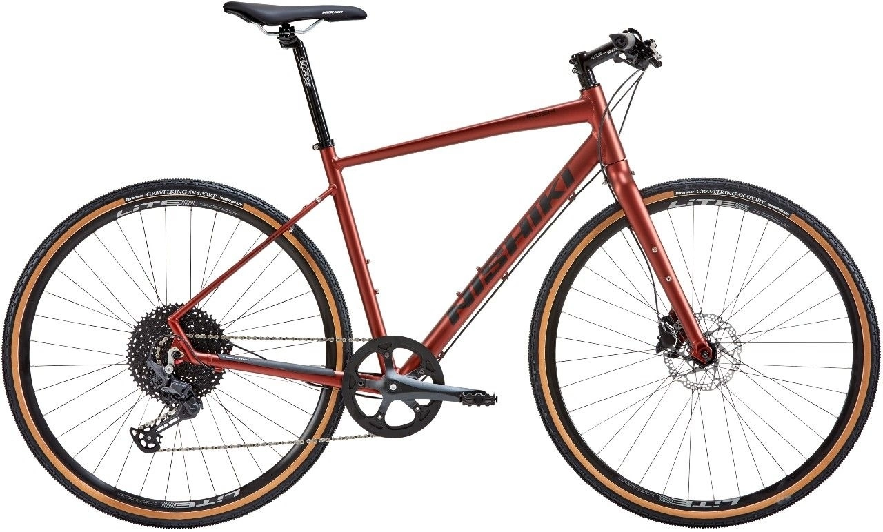Gravelbike Nishiki Rush Koppar