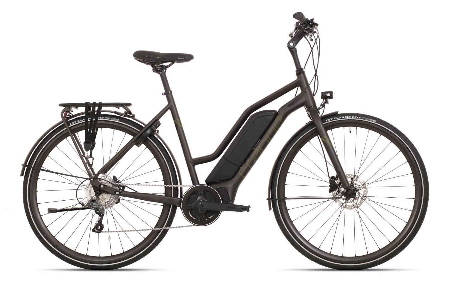 Elcykel Frappé FSD M400 Dam Svart 8 Växlar