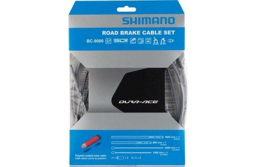 Bromsvajerset Shimano Dura-Ace 9000 Polymer-Belagda Vajrar Grå - Bild 2