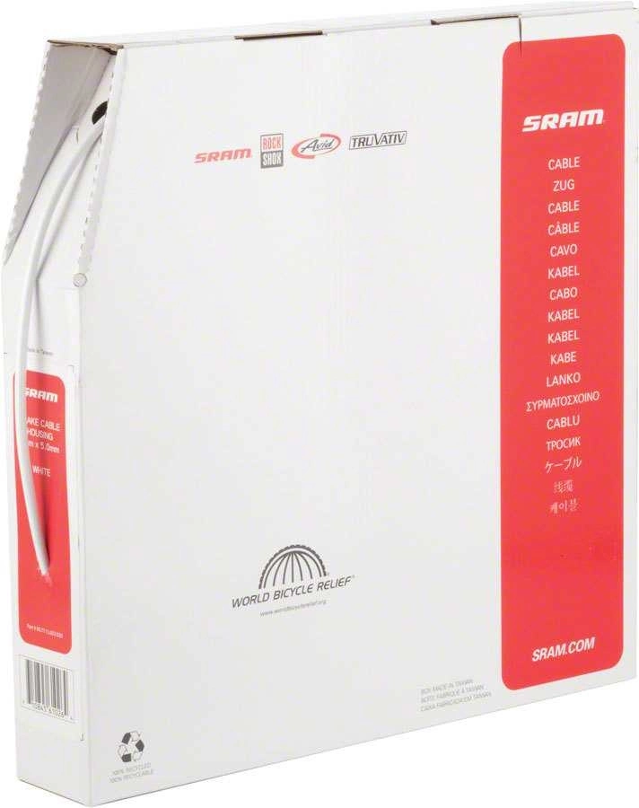 Bromshölje SRAM Pitstop 5 Mm 30 M Vit