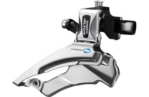 Framväxel Shimano Altus FD-M313, 3 Växlar, High Clamp, Dual Pull, 66-69° - Bild 2