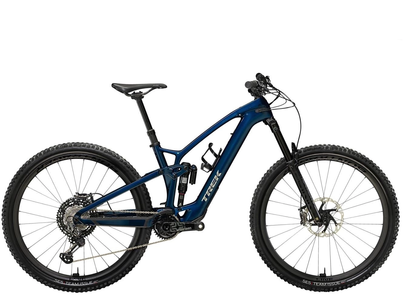 El MTB Trek Fuel EXe 9.9 XTR Mulsanne Blue