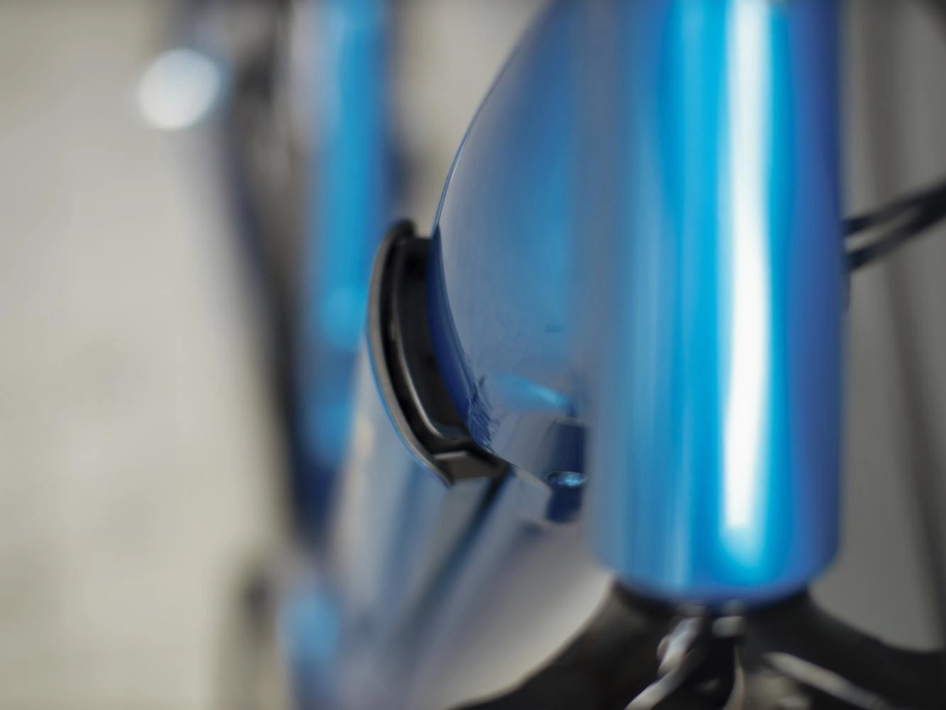 Elcykel Trek District+ 6 Lowstep Dam Blå - Bild 5