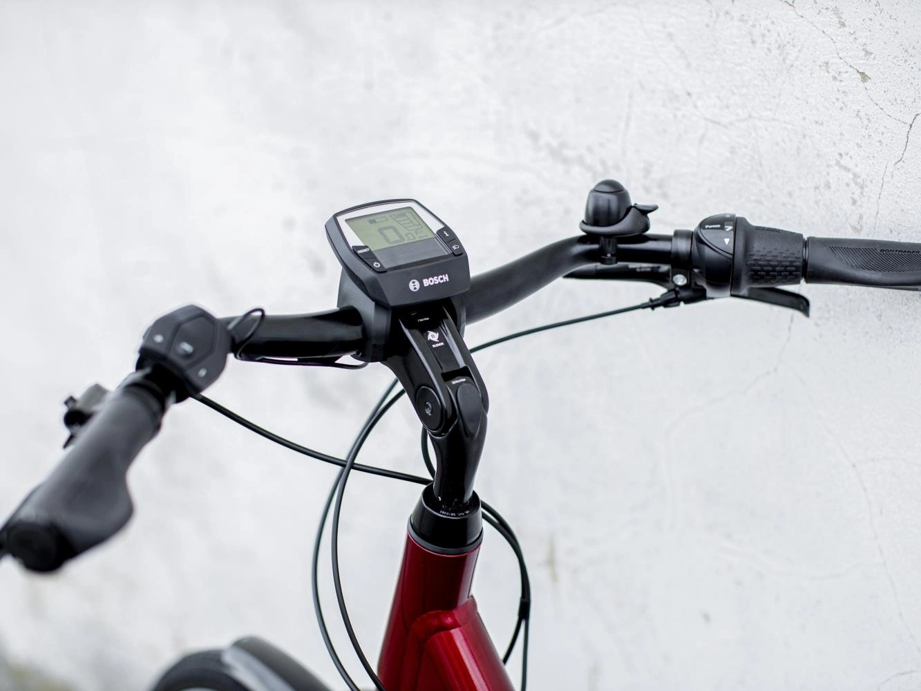 Elcykel Trek District+ 4 Lowstep 500wh Dam Röd - Bild 6