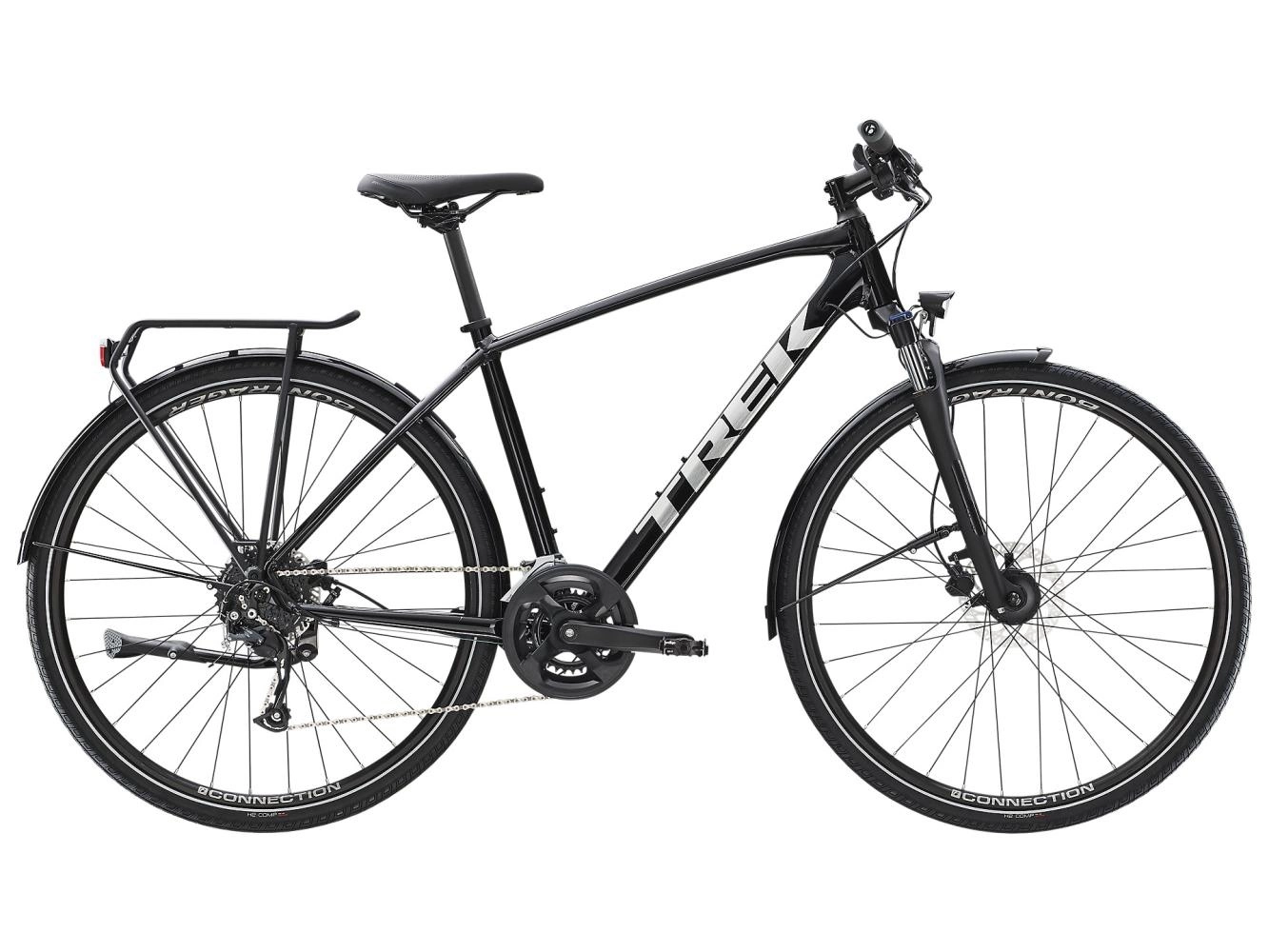 Hybridcykel Trek Dual Sport 2 Equipped Svart