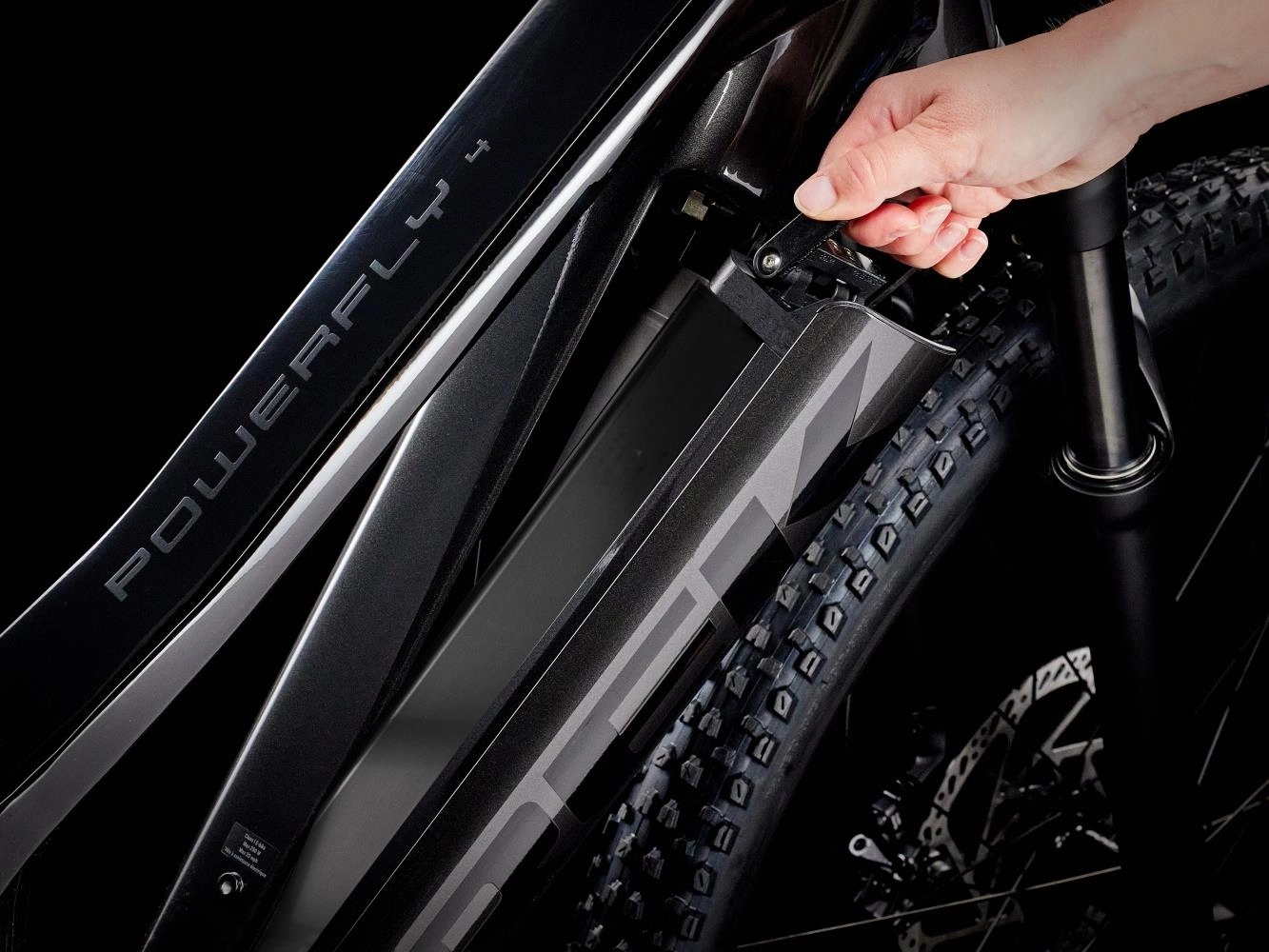 El MTB Trek Powerfly Fs 4 Gen 3 Svart 29" - Bild 4