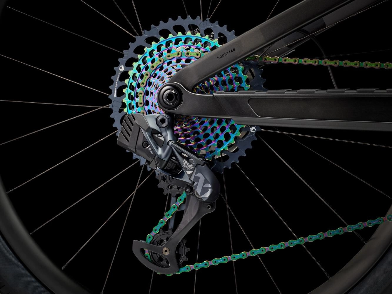 MTB Trek Top Fuel 9.9 Xx1 Axs Svart 29" - Bild 5