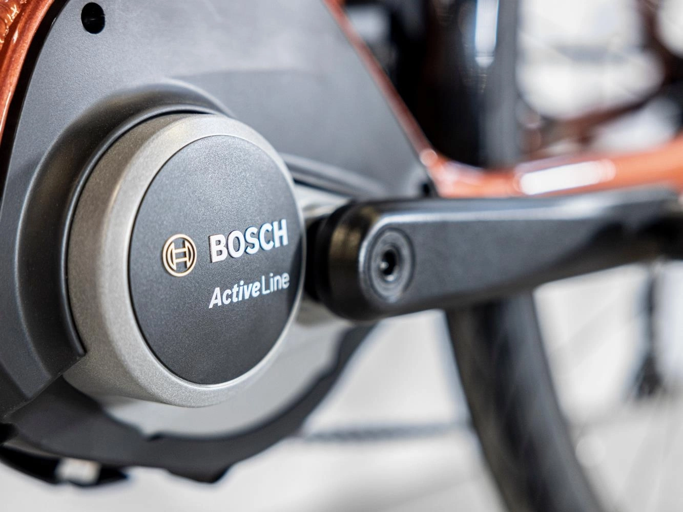 Elcykel Trek Verve+ 1 Lowstep 300wh Dam Orange - Bild 3