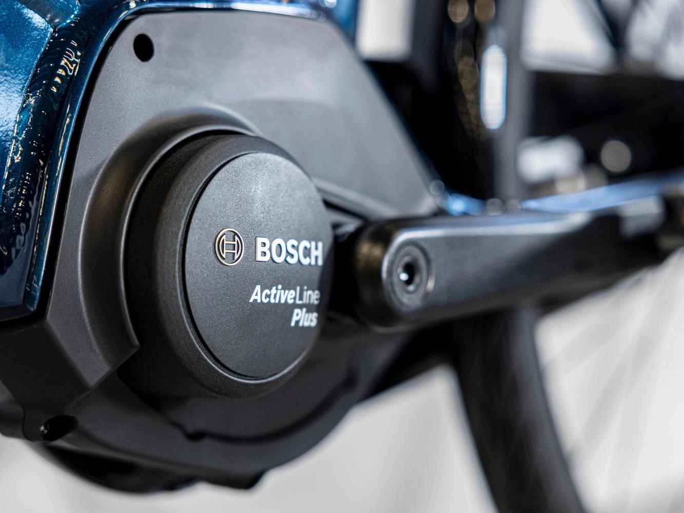 Elcykel Trek District+ 2 Lowstep0wh Dam Blå - Bild 3