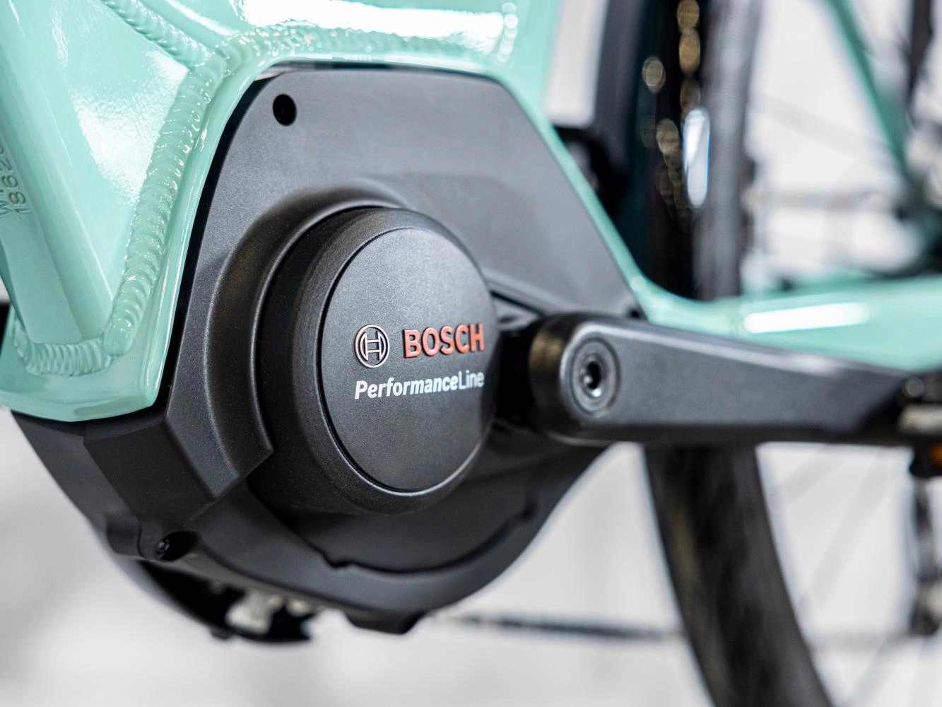 Elcykel Trek Verve+ 2 Lowstep 400wh Dam Grön - Bild 3