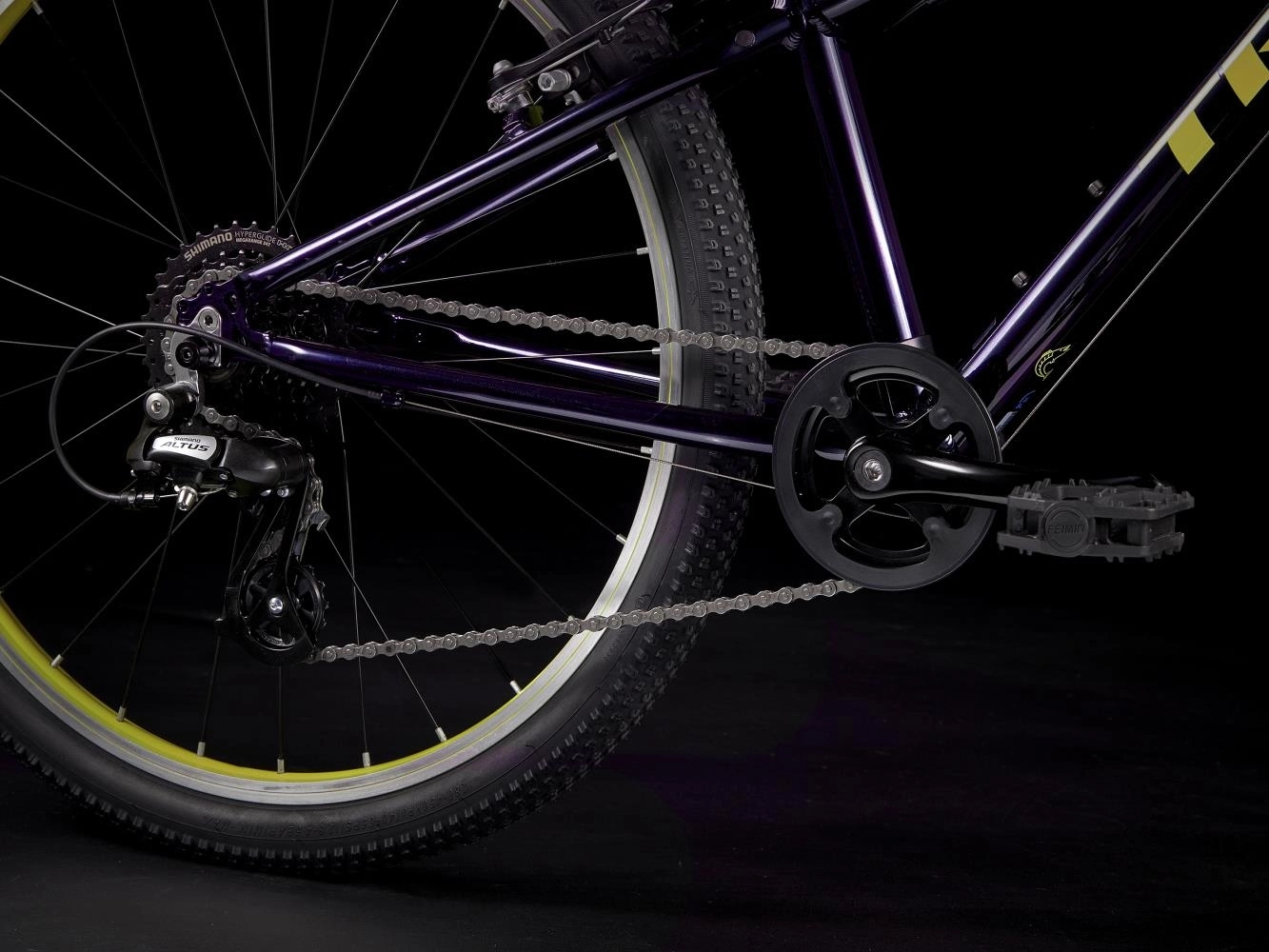 Barncykel Trek Wahoo 24 Lila - Bild 5