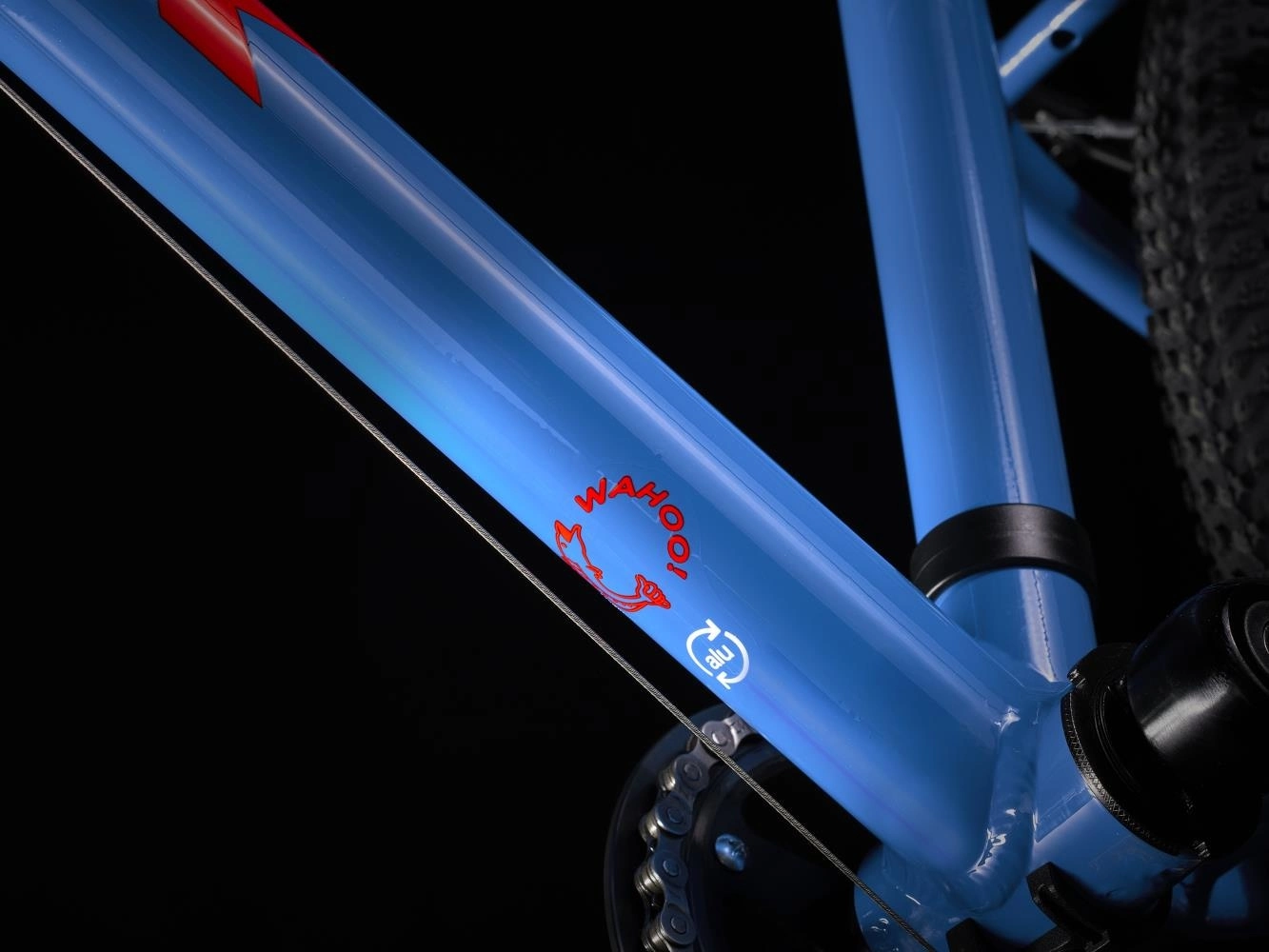 Barncykel Trek Wahoo 24 Blå - Bild 4