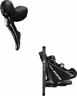 Skivbroms Shimano 105 ST-R7020-L/BR-R7070-F Fram Svart