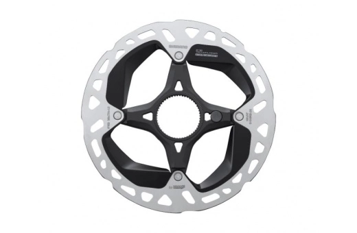 Bromsskiva Shimano RT-EM910 Ice Tech Freeza 160mm CL Med Låsring Yttre STEPS Med Magnet - Bild 2