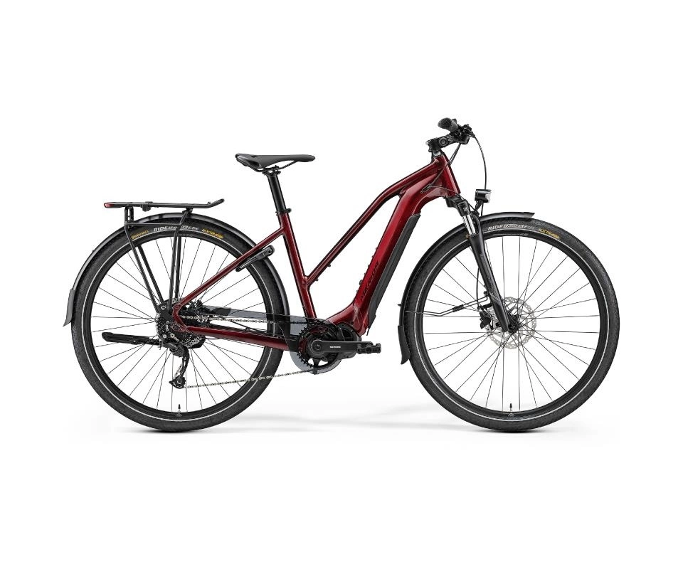 Elcykel Merida ESPRESSO L 400 S EQ Röd/svart