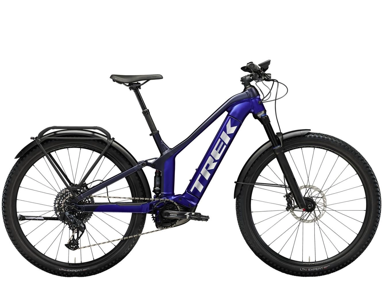 El MTB Trek Powerfly FS 9 Equipped Hex Blue/Deep Dark Blue
