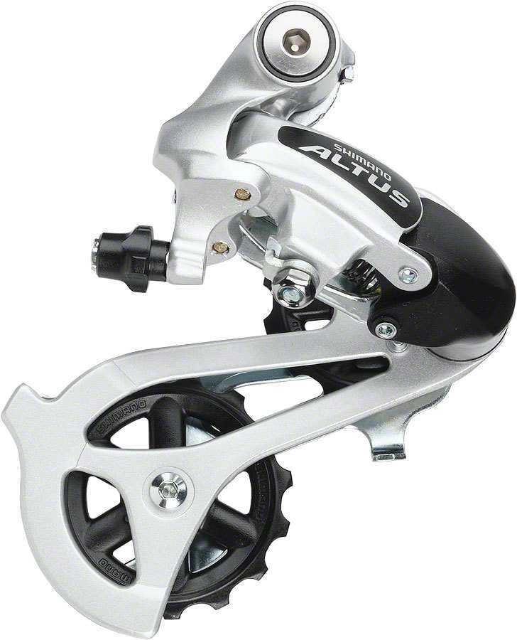 Bakväxel Shimano Altus RD-M310, 7/8 Växlar, Long Cage, Silver