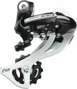 Bakväxel Shimano Acera RD-M360-SGS, 7/8 Växlar, Long Cage, Svart