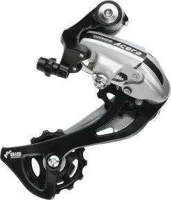 Bakväxel Shimano Acera RD-M360-SGS, 7/8 Växlar, Long Cage, Silver