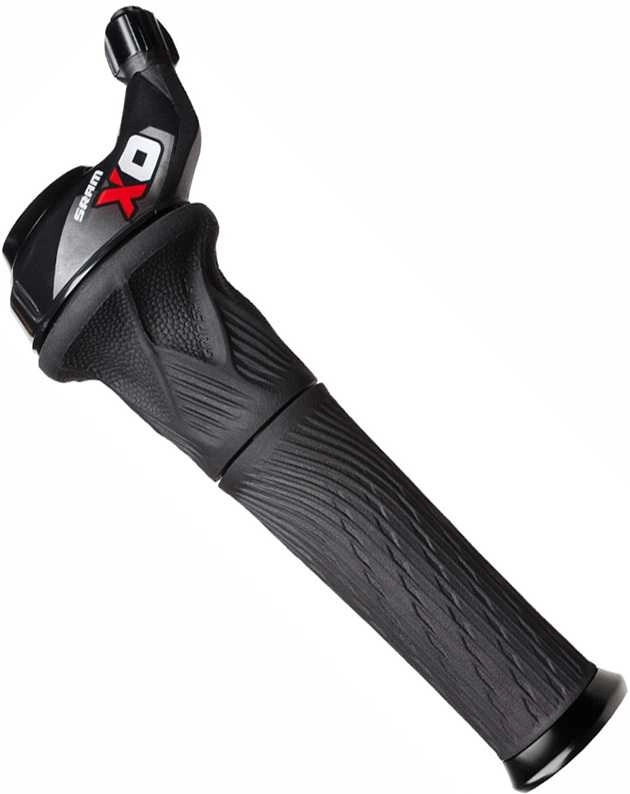 Växelreglage SRAM X0, Vänster, Twister, 2 Växlar, Röd