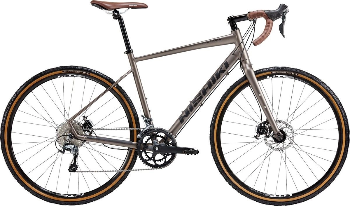 Gravelbike Nishiki Allroad Brons