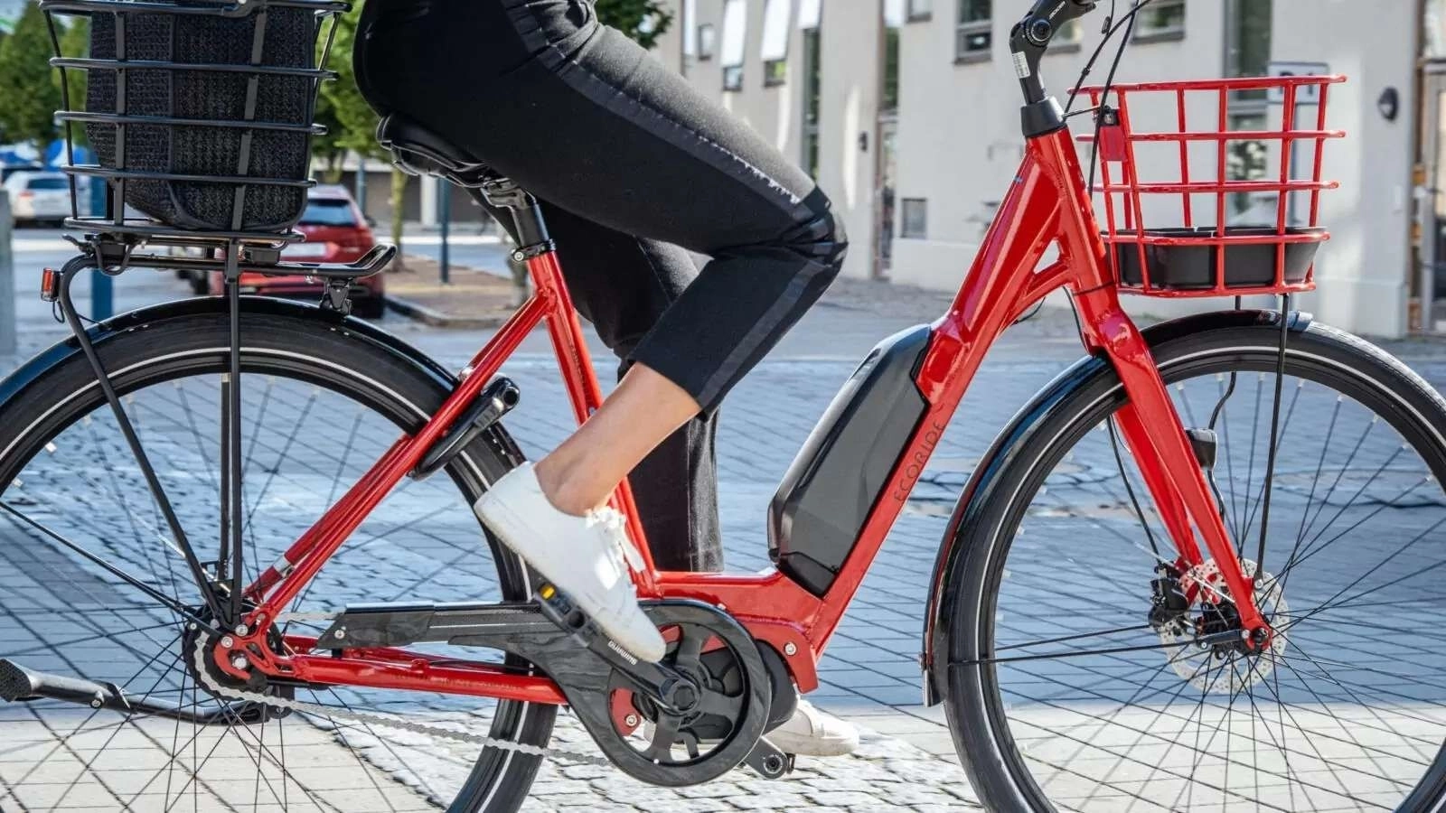 Elcykel Ecoride Ambassador 28 AXS M-5 E6 Dam Röd - Bild 4