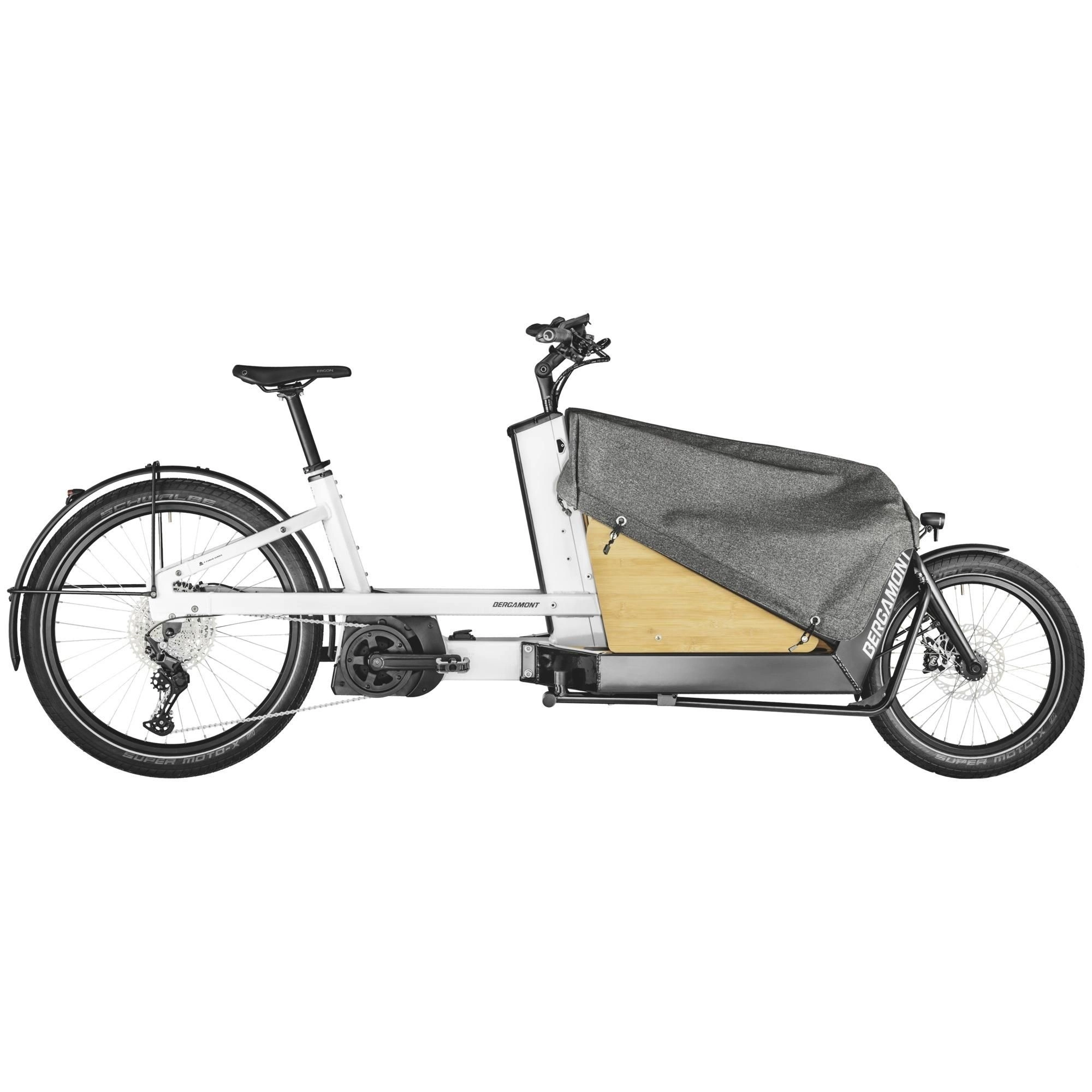 Lastcykel Bergamont E-Cargoville LJ Edition Vit - Bild 3